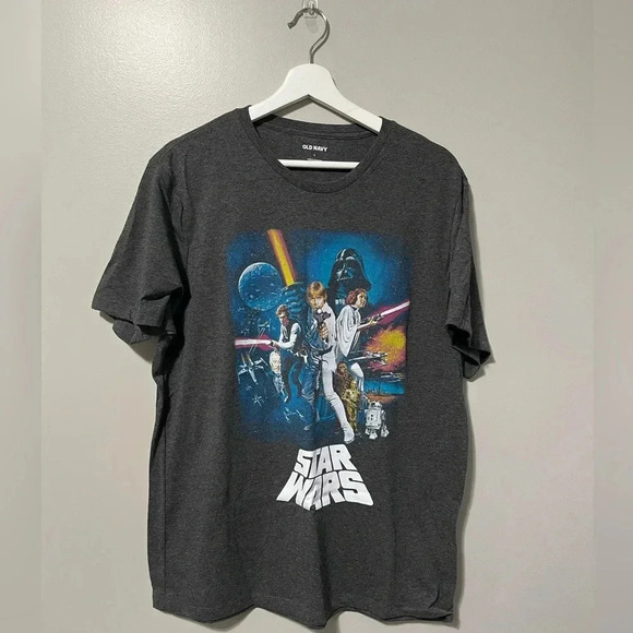 Star Wars Old Navy Short Sleeve Crewneck Tee - Picture 1 of 7